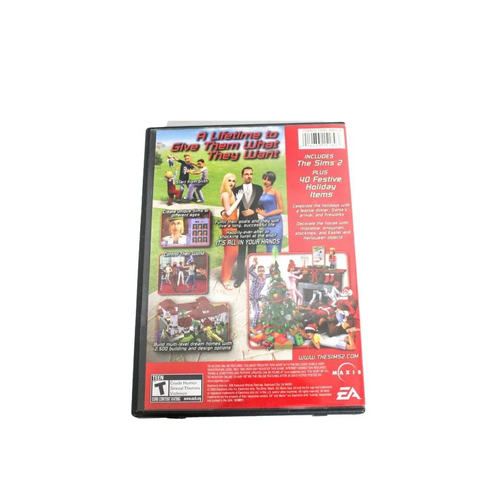 The Sims 2 Holiday Edition Expansion Pack (PC, 2005) Discs 2–4 Only